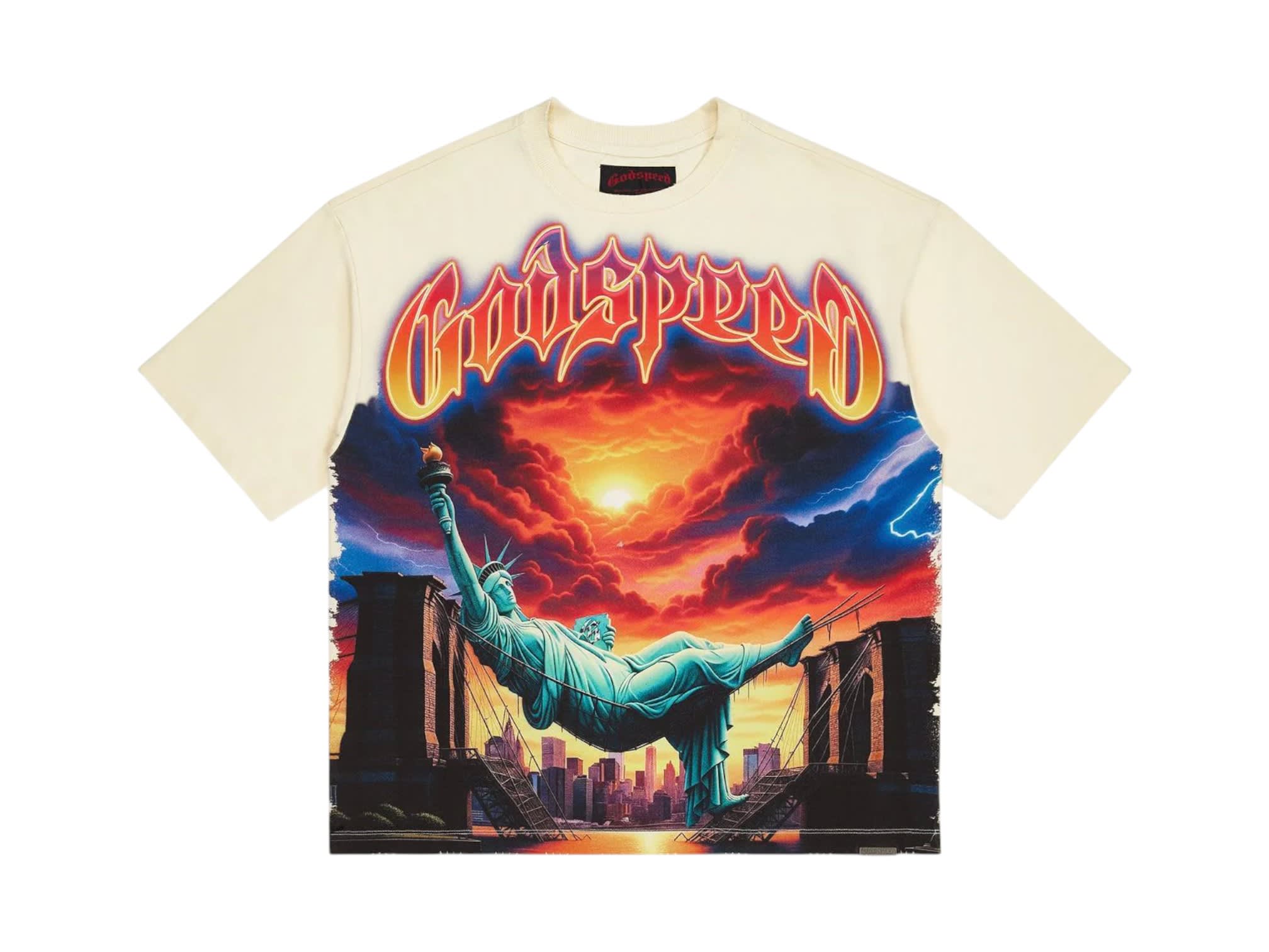 Godspeed Burnt Bridges T-Shirt Bone