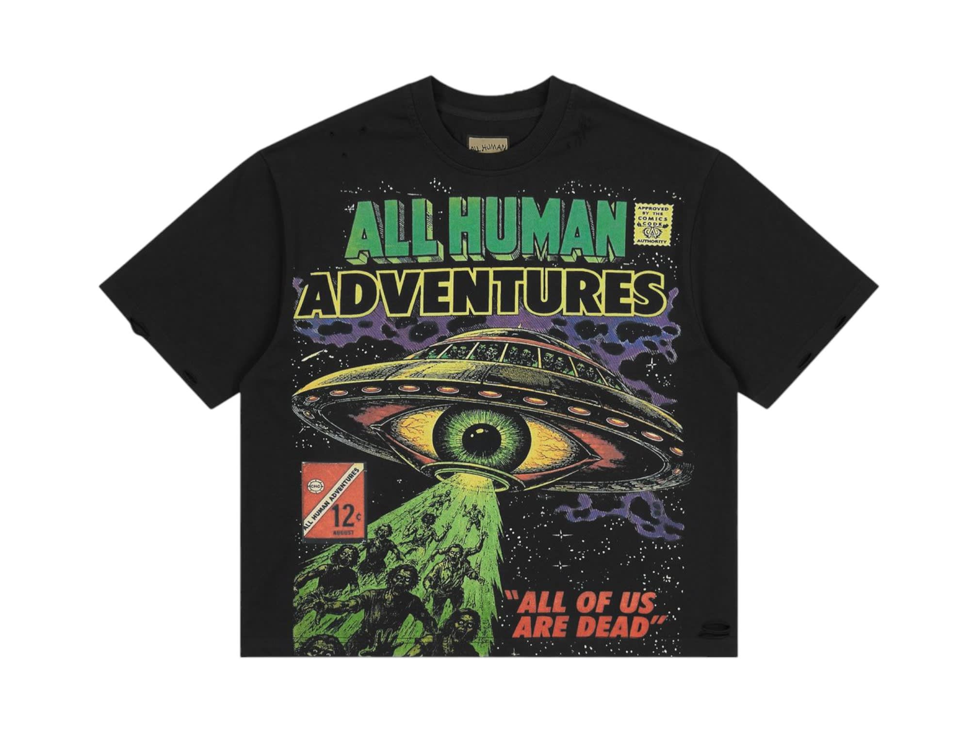 All Human Home Invasion T-Shirt Black