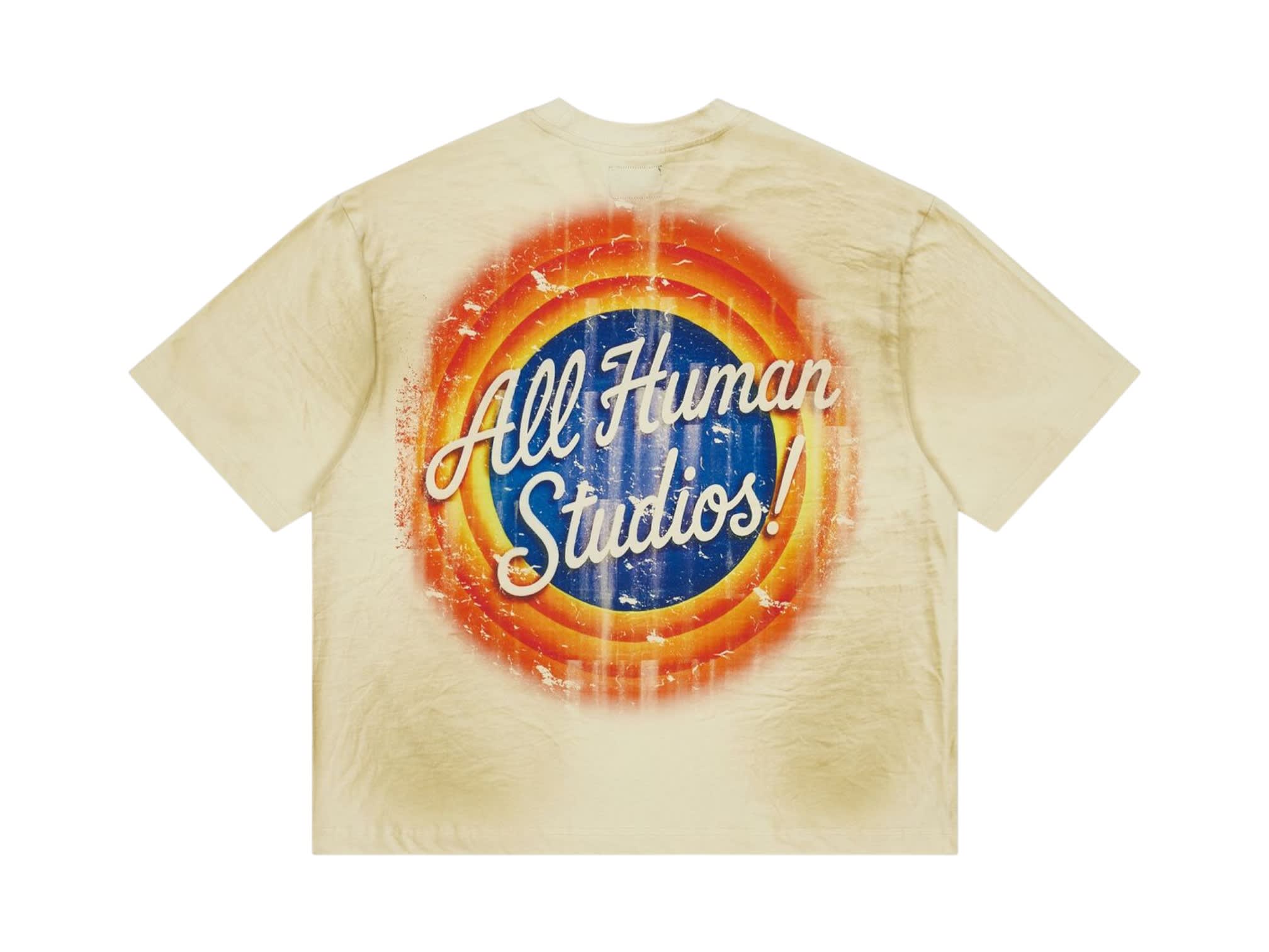All Human Lefrak T-Shirt Dish Wash Cream