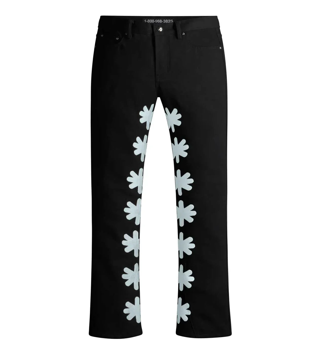 Lost Shdws Denim Pant Black/White