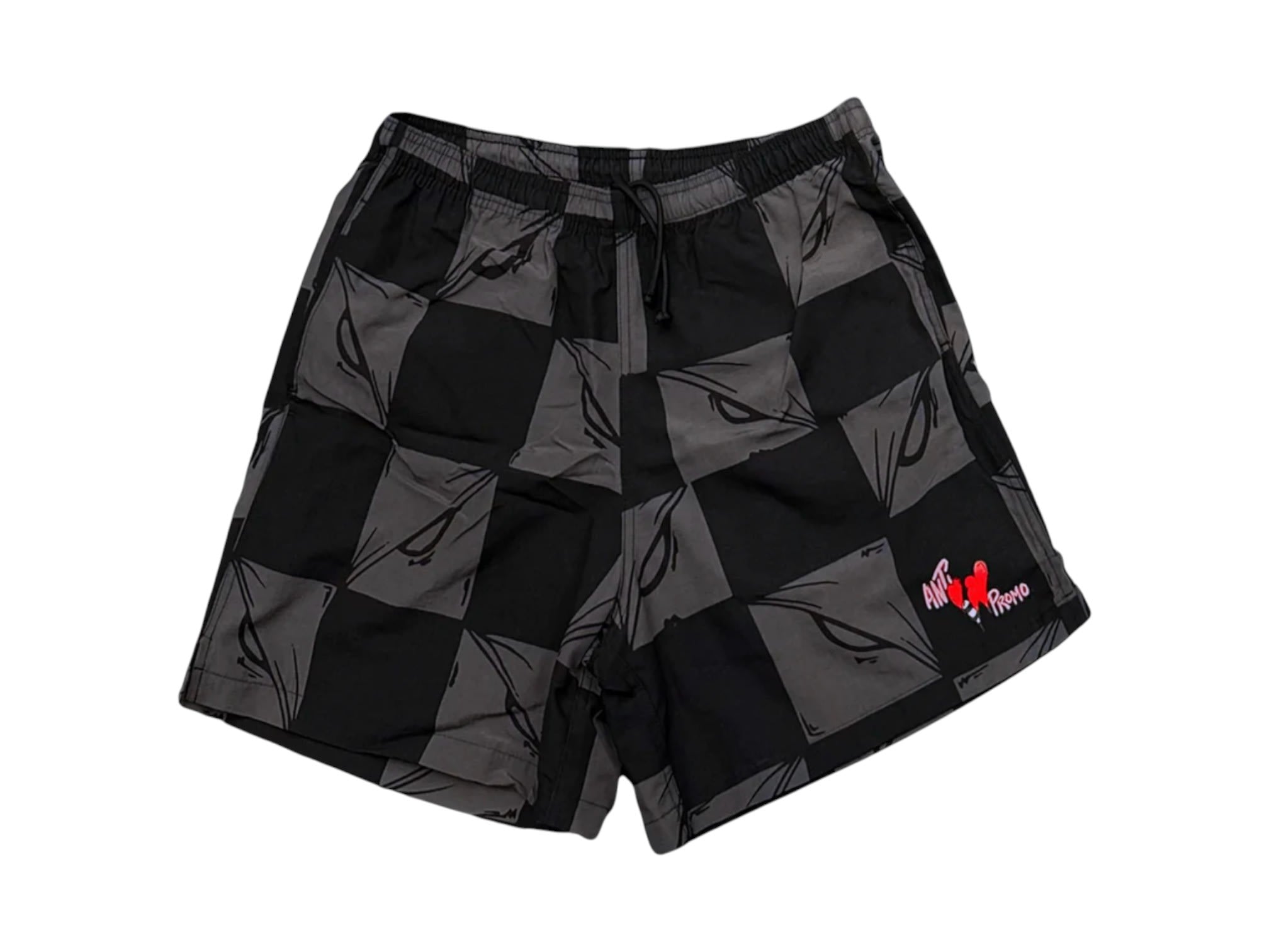 Matty Boy Anti Promo 99 Eyes Nylon Shorts Black