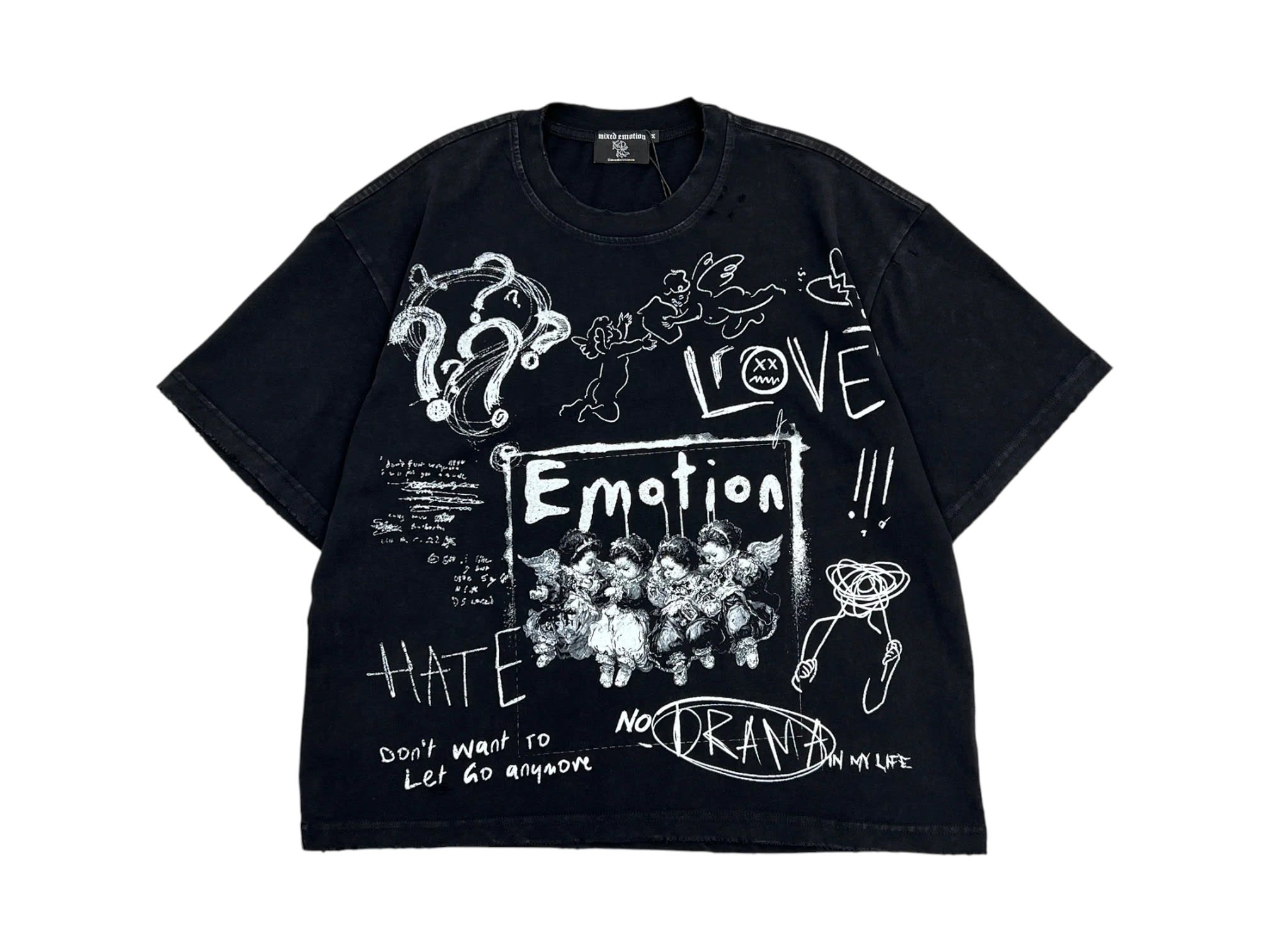 Mixed Emotions Chaos T-Shirt Black