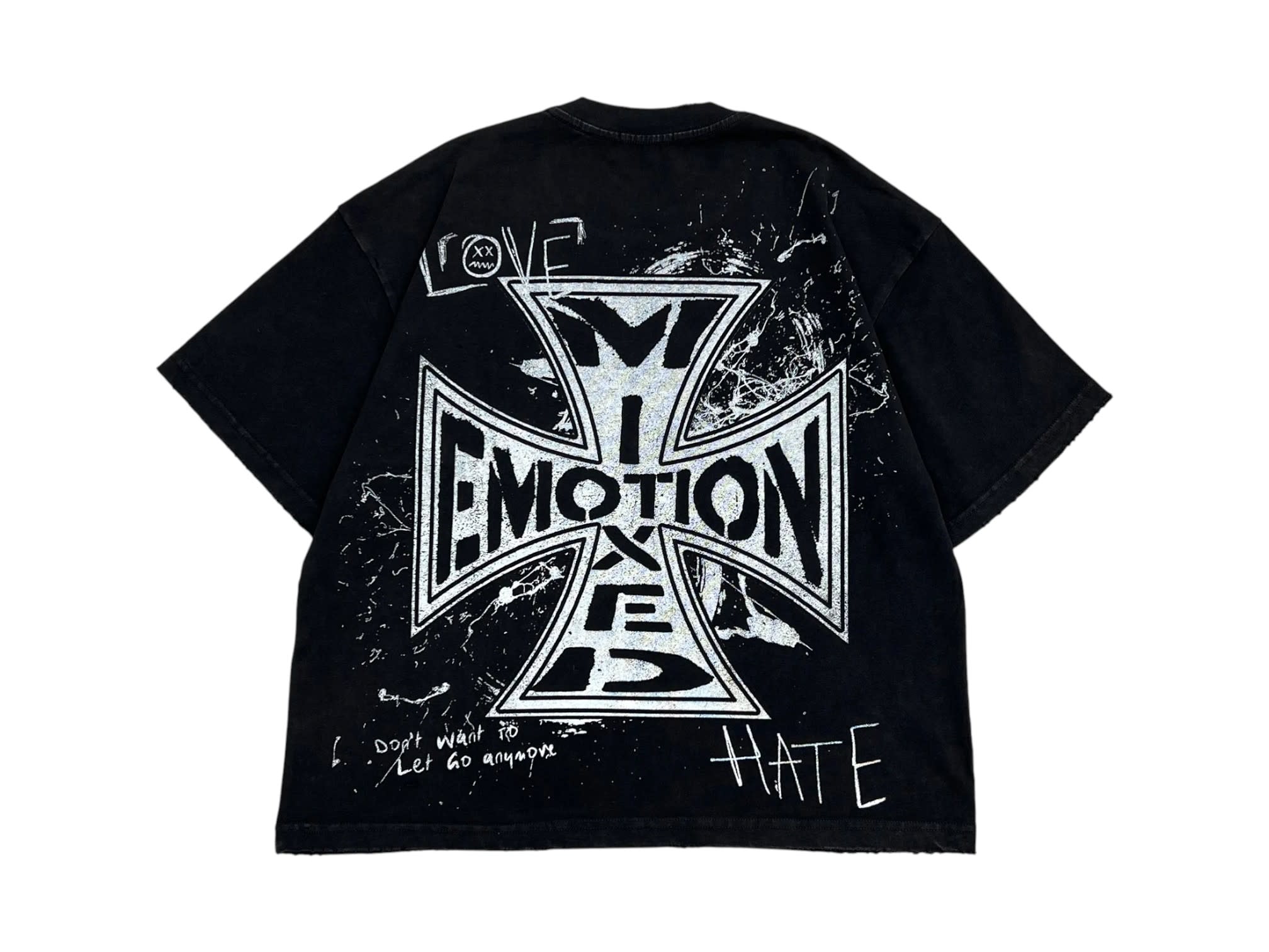 Mixed Emotions Chaos T-Shirt Black