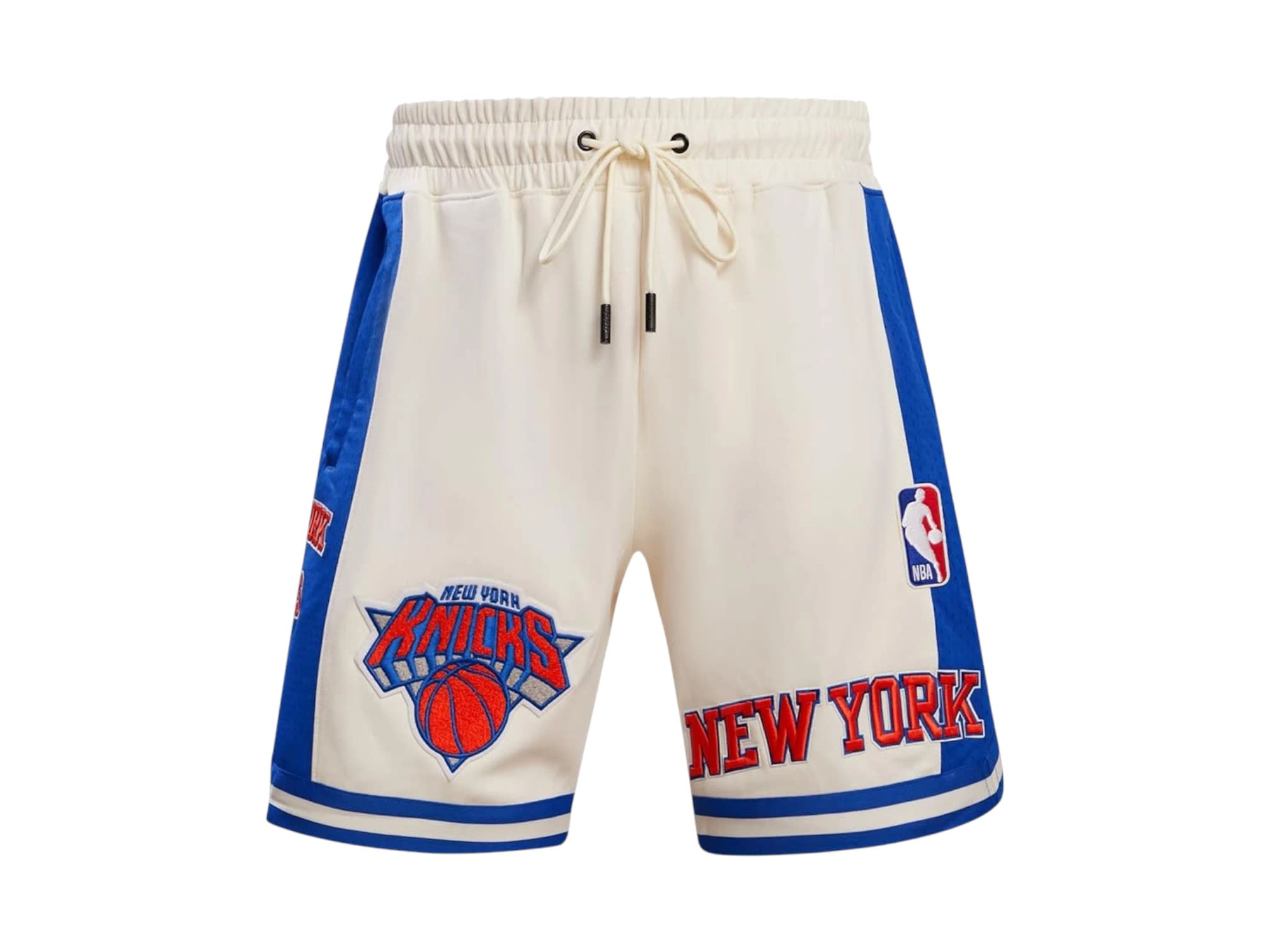 Pro Standard NBA New York Knicks Letterman Pro 2.0 DK Shorts Eggshell