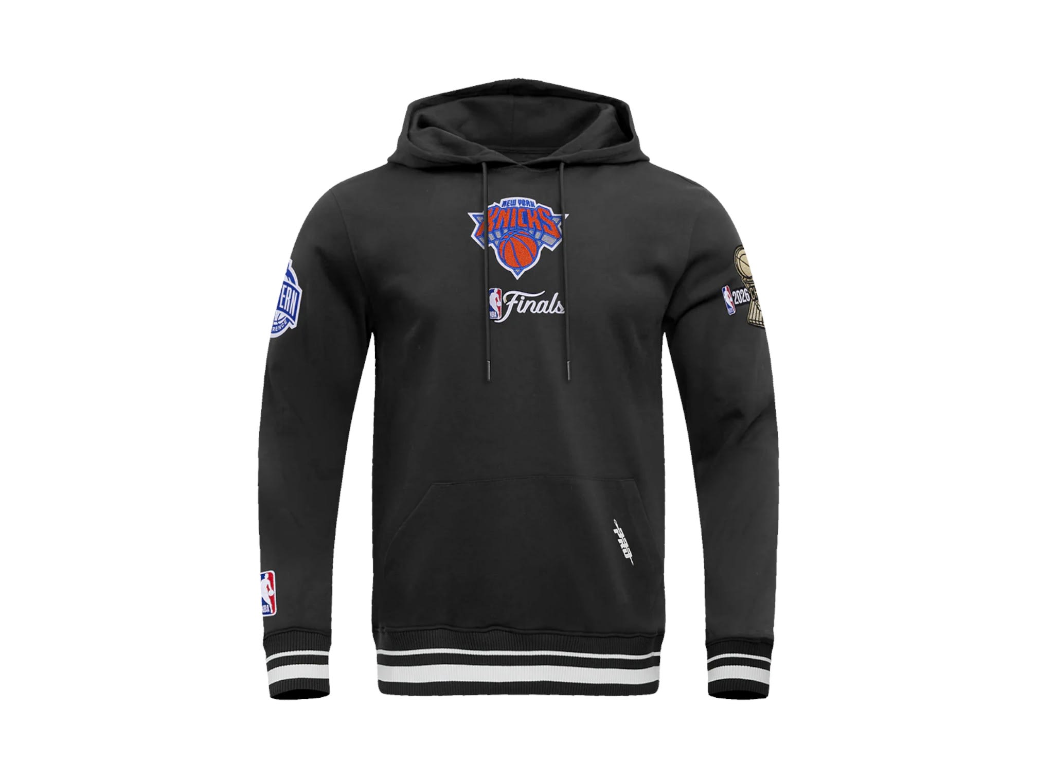 Pro Standard New York Knicks 2026 NBA Finals Championship Hoodie Black