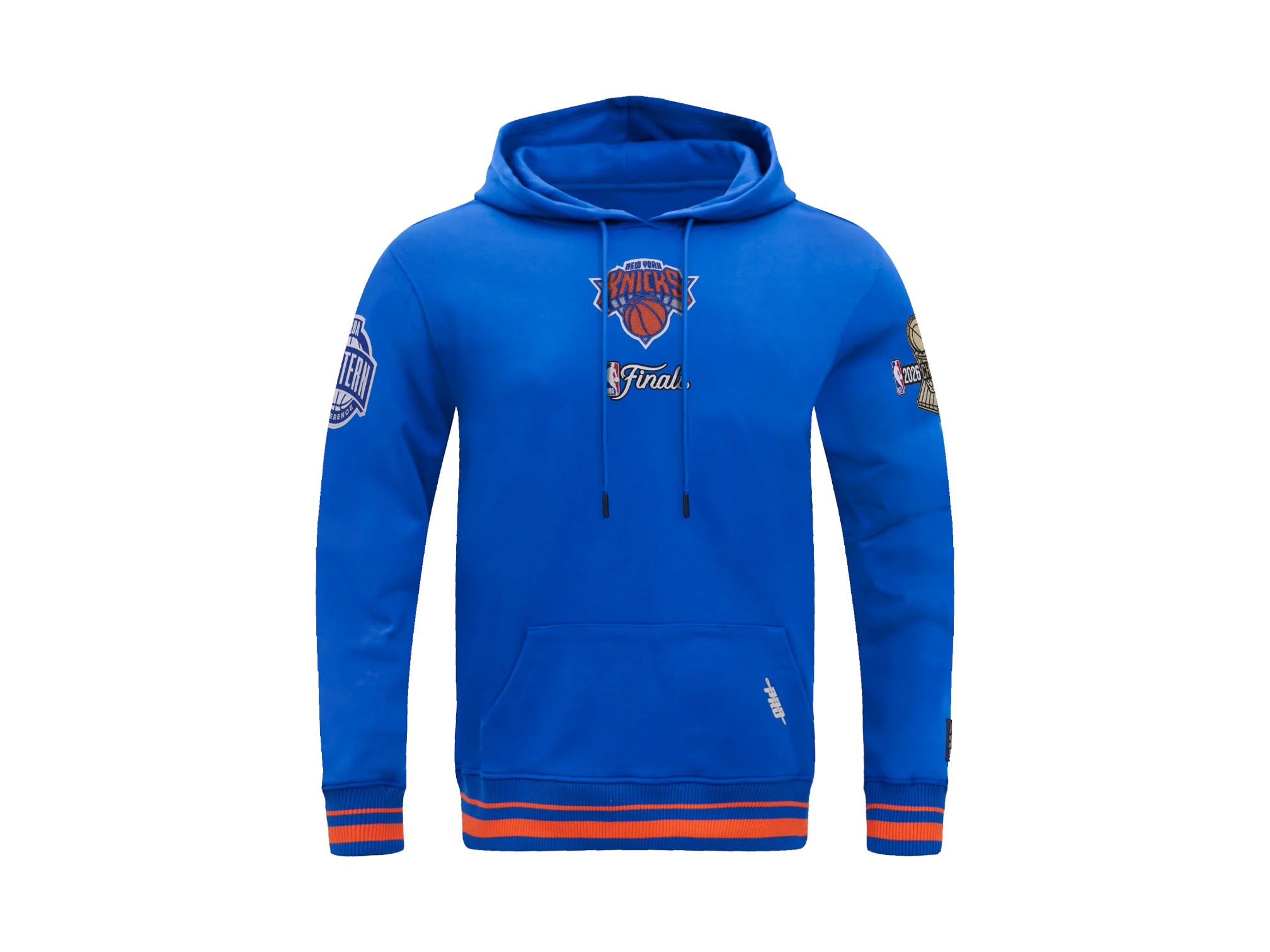 Pro Standard New York Knicks 2026 NBA Finals Championship Hoodie Royal Blue