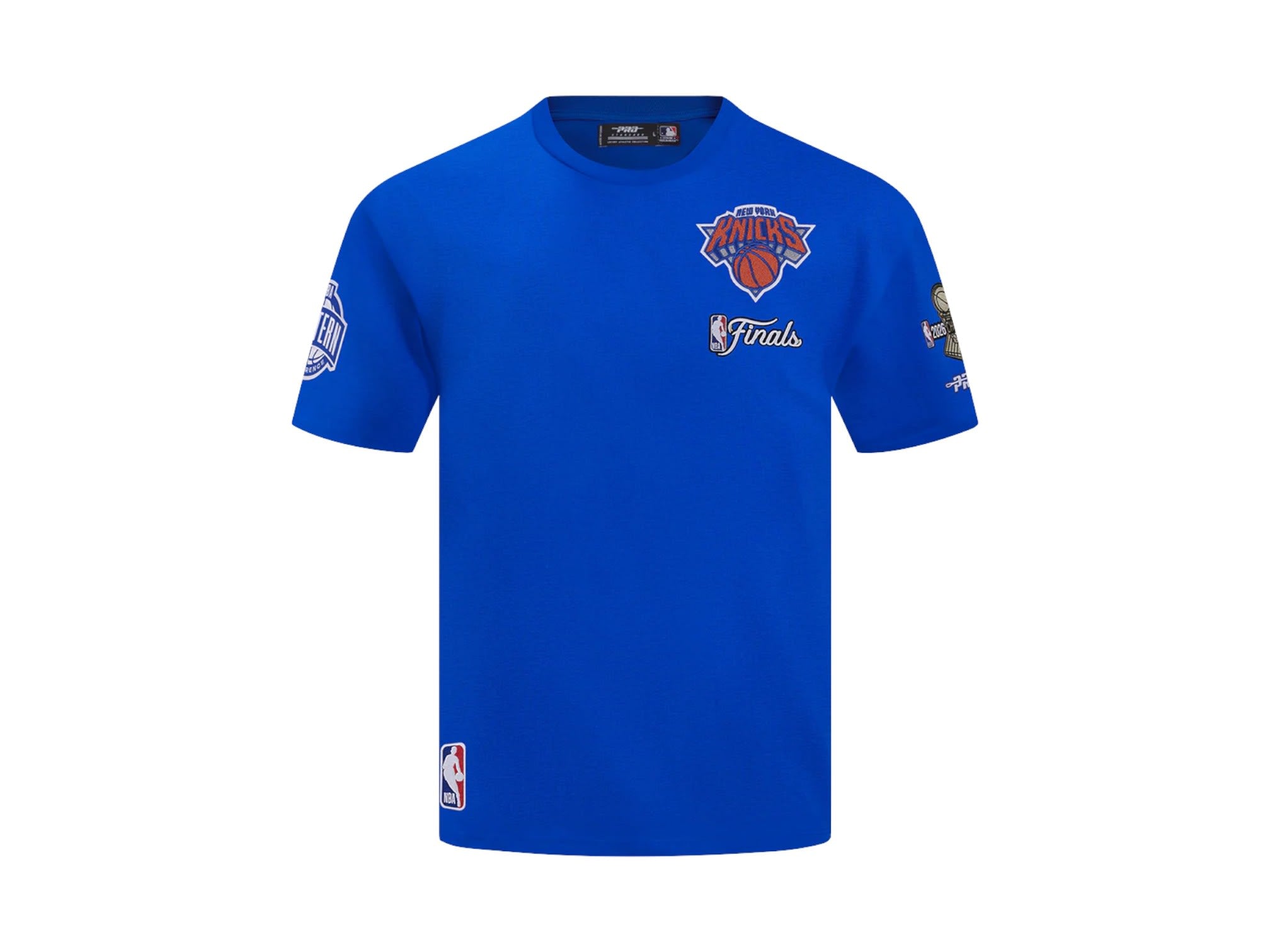Pro Standard New York Knicks 2026 NBA Finals Championship T-Shirt Blue