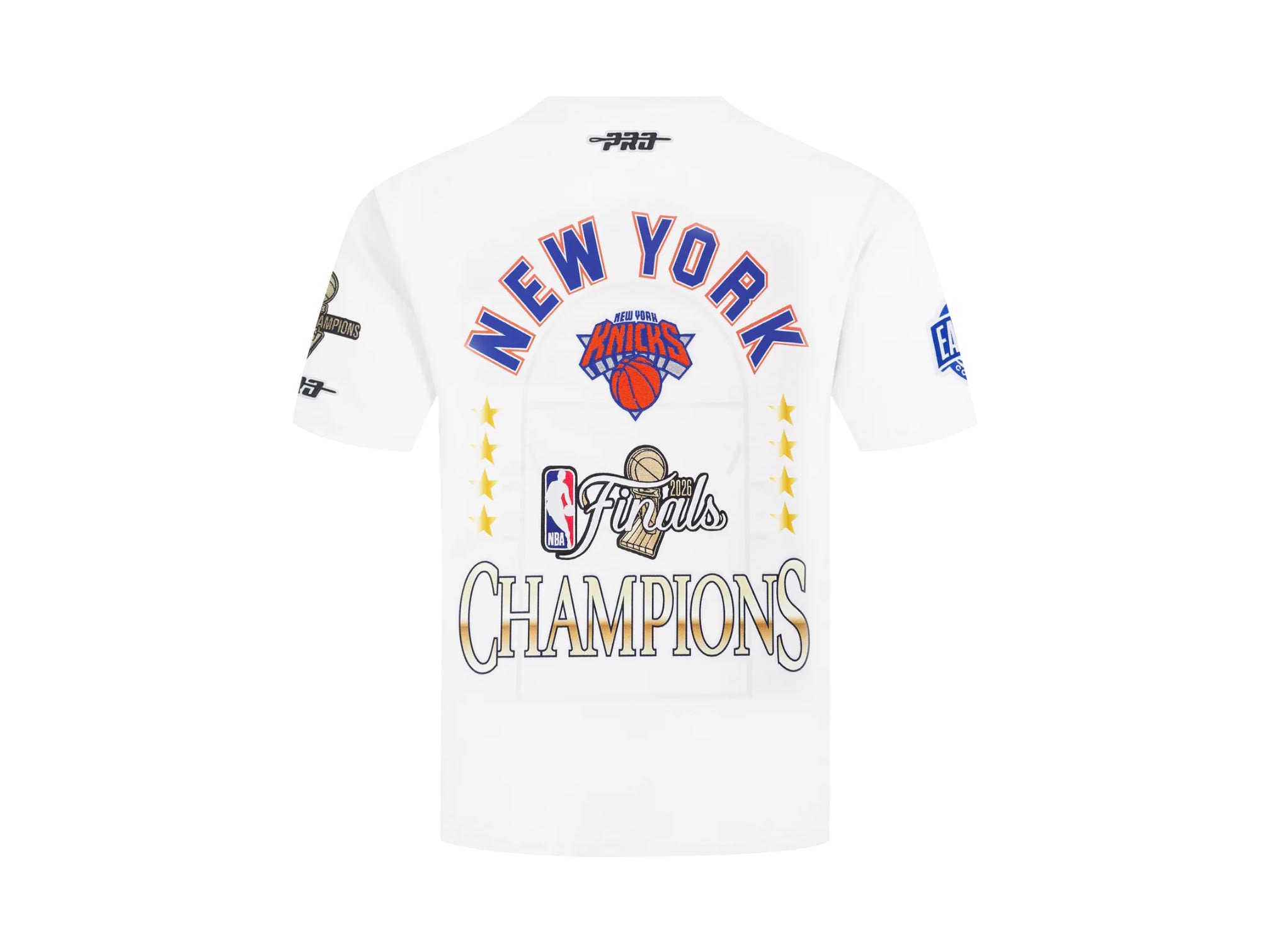 Pro Standard New York Knicks 2026 NBA Finals Championship T-Shirt White