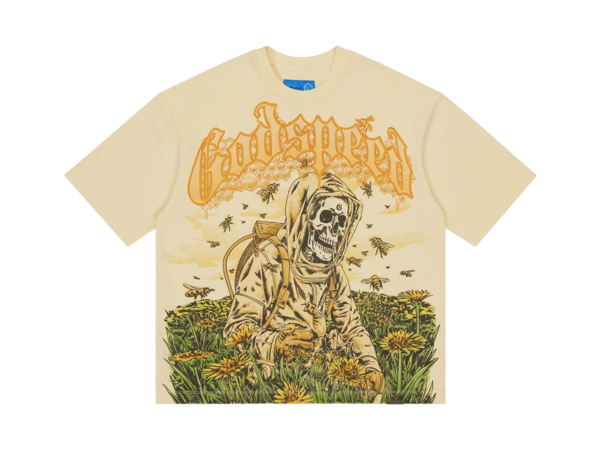 Godspeed Save the Bees II T-Shirt NG Bone