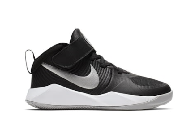 Nike Team Hustle D 9 Black Wolf Grey (PS)