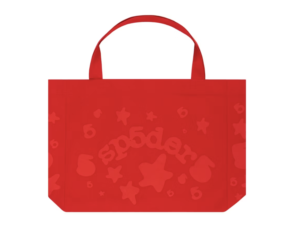 Sp5der Beluga Oversized Tote Red