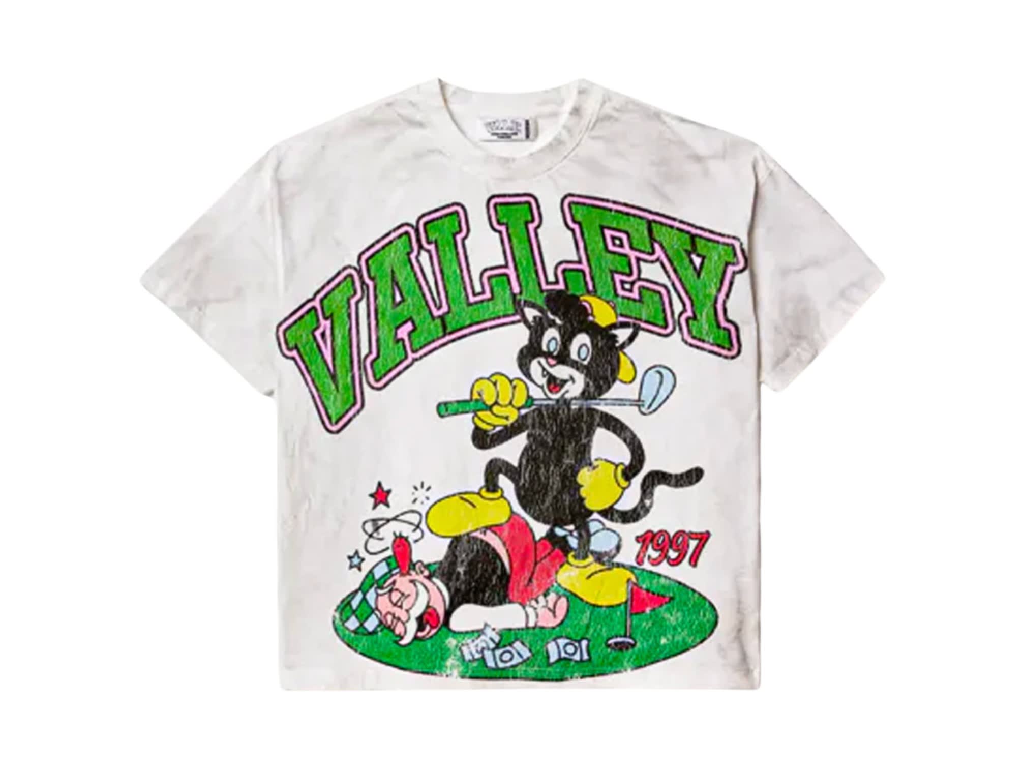 Vale Forever Black Cat T-Shirt White