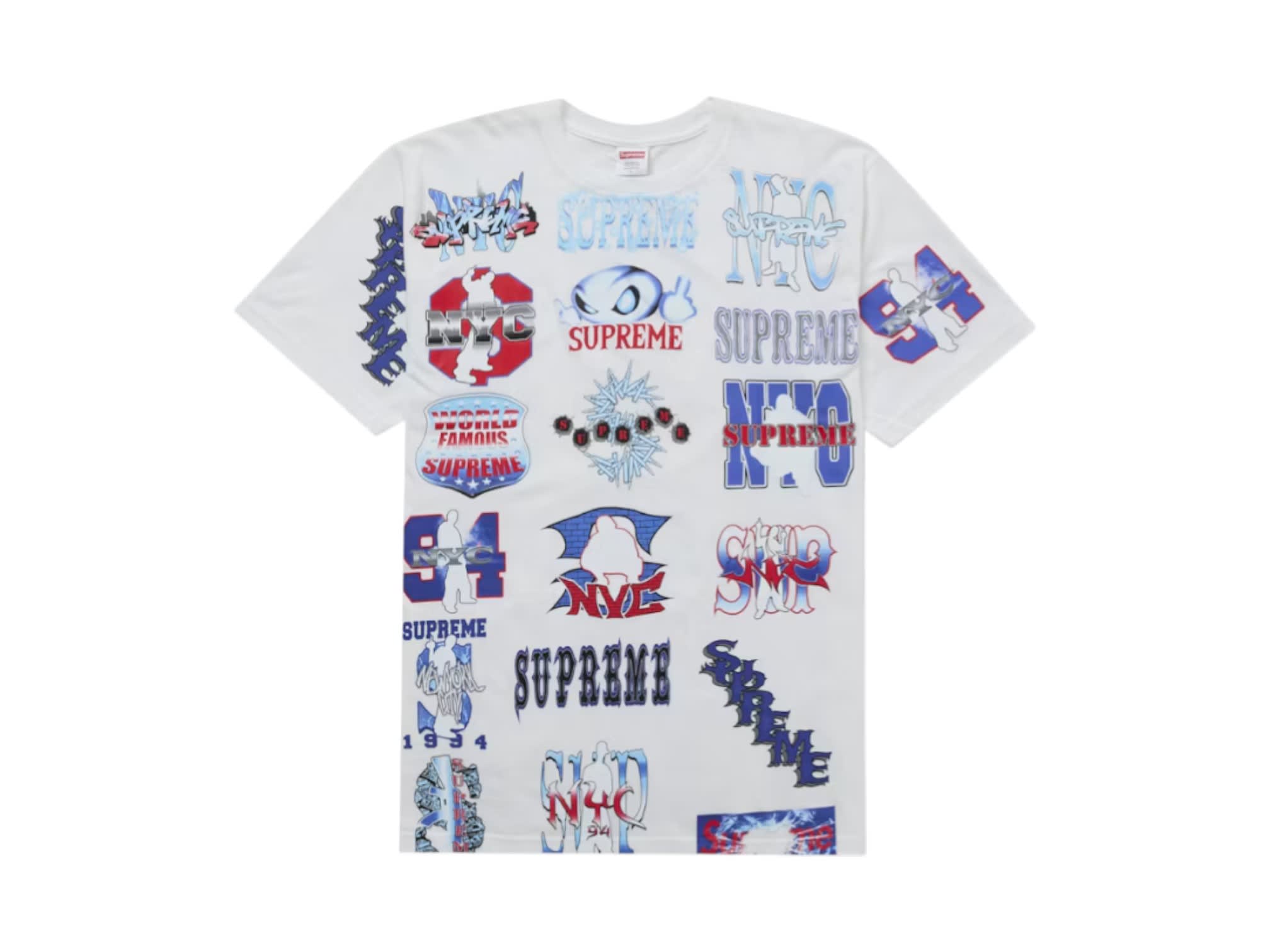 Supreme Flash T-Shirt White