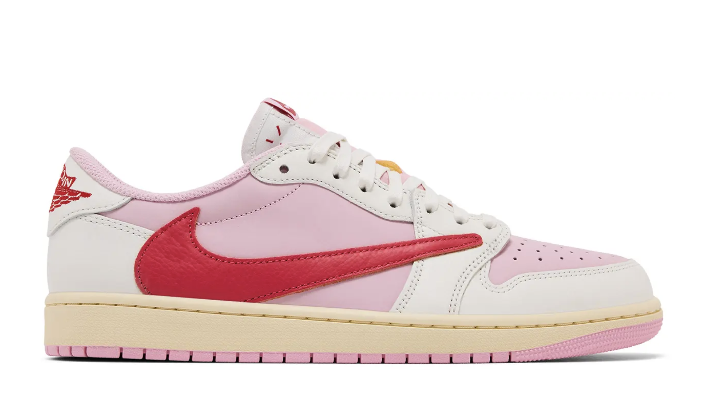 Jordan 1 Retro Low OG SP Travis Scott Sail Tropical Pink