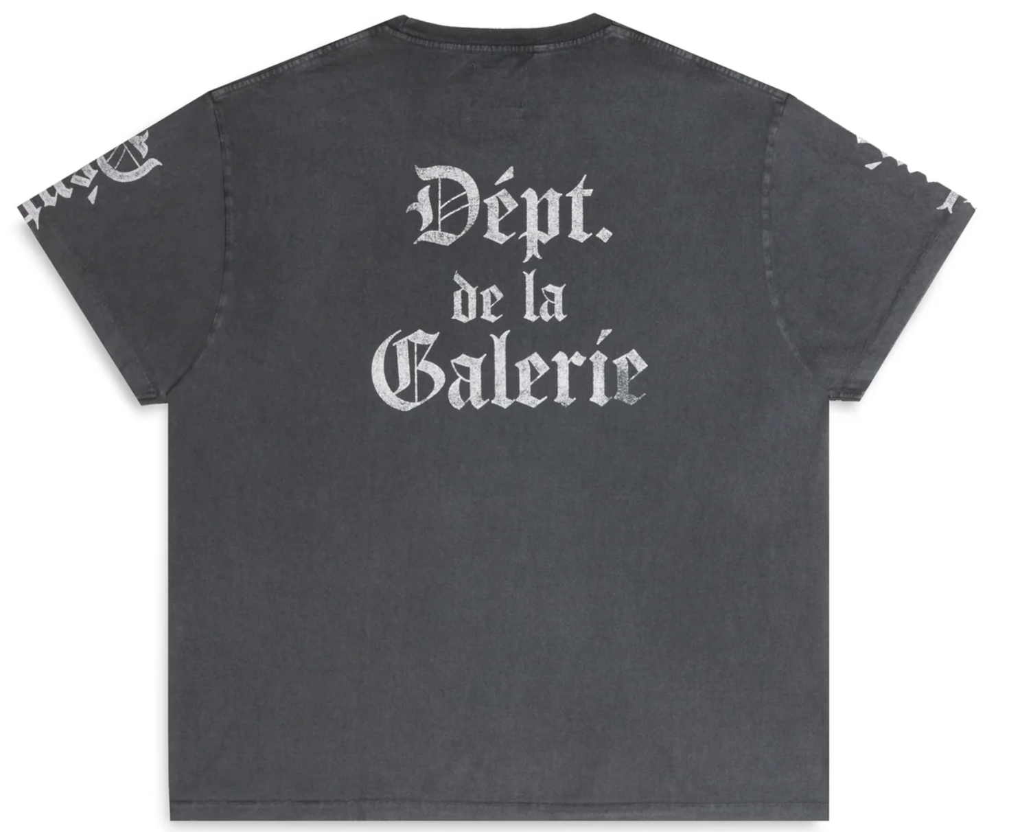Gallery Dept Old English T-Shirt Faded Black