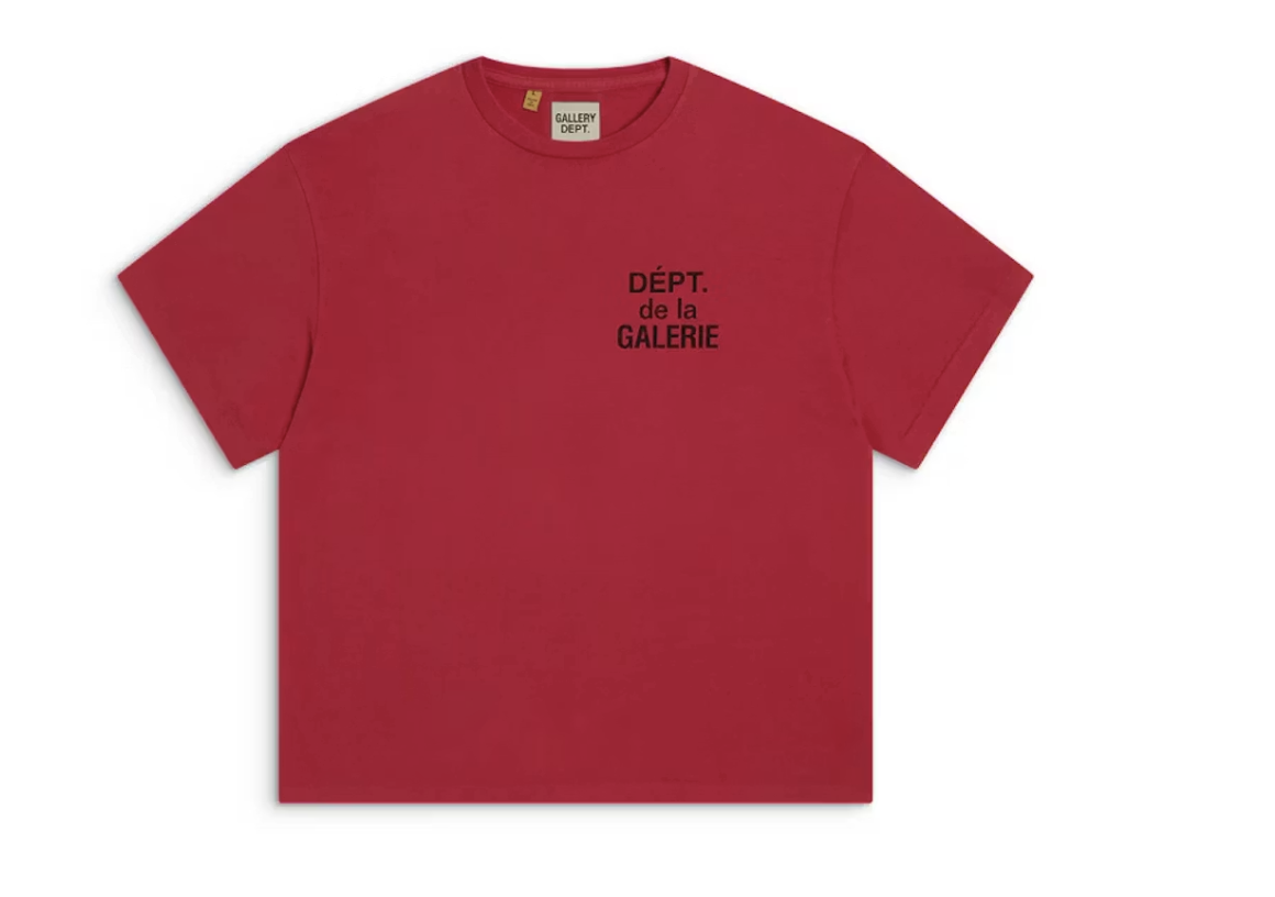 Gallery Dept. French Logo T-Shirt Red/Black