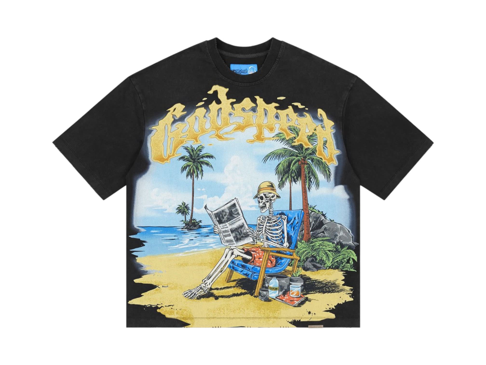 Godspeed Skeleton Beach II T-Shirt NG Black
