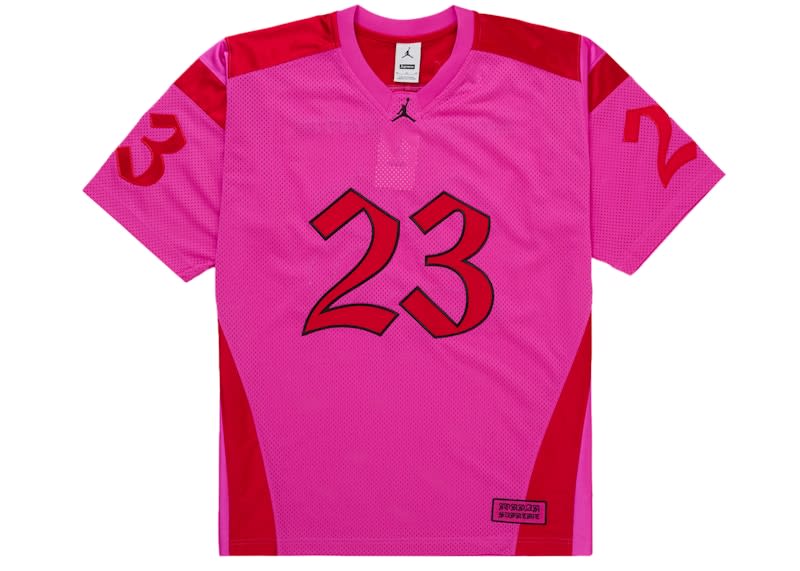 Supreme Jordan Jersey (SS26) Pink