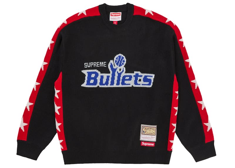 Supreme Mitchell & Ness Teams Sweater Black