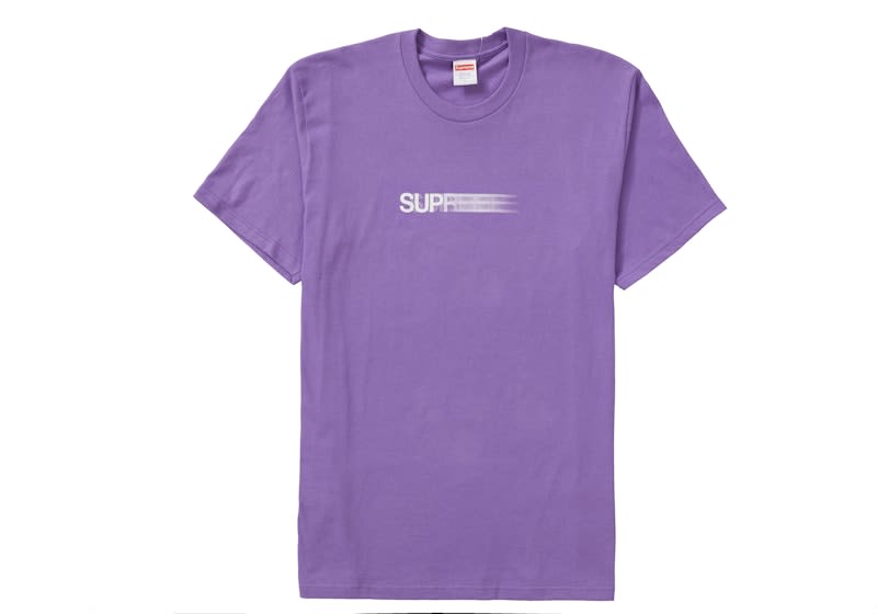 Supreme Motion Logo T-Shirt (SS20) Purple