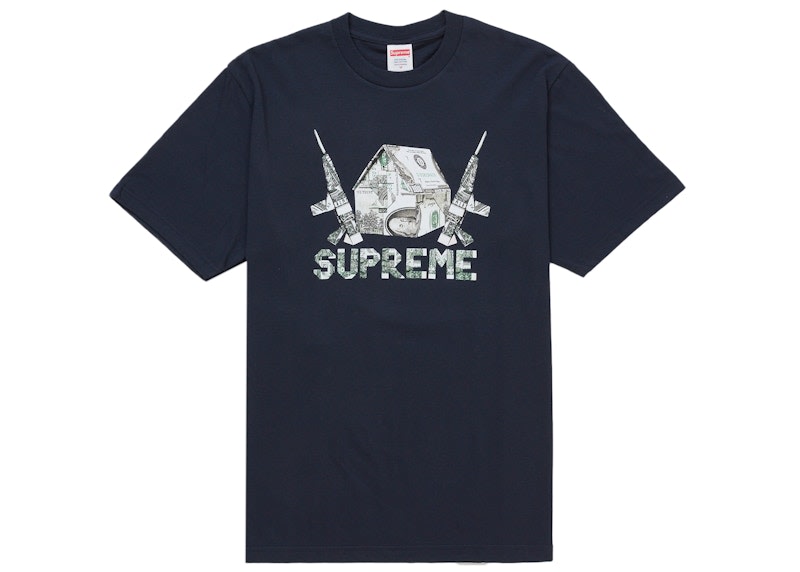 Supreme Origami T-Shirt Navy