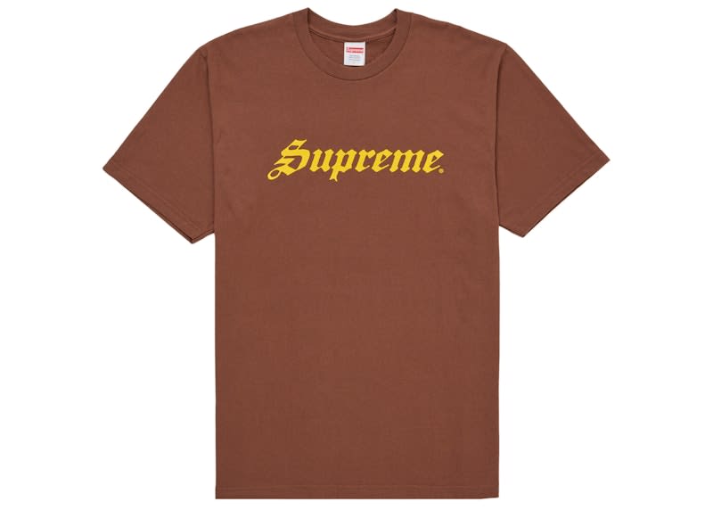 Supreme Speed Tee Brown