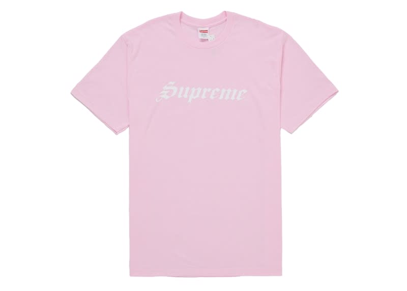 Supreme Speed Tee Light Pink