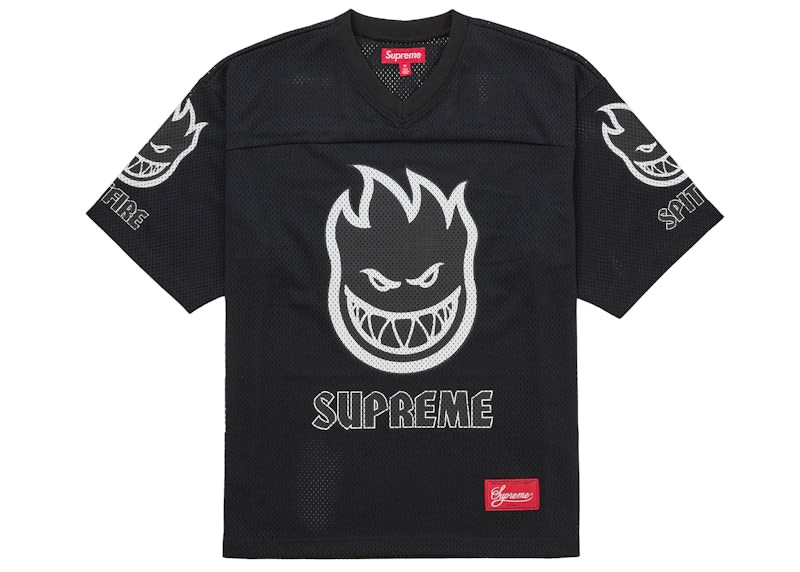 Supreme Spitfire Football Jersey Black