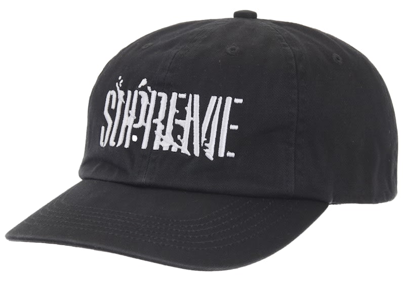 Supreme Splatter 6-Panel Black