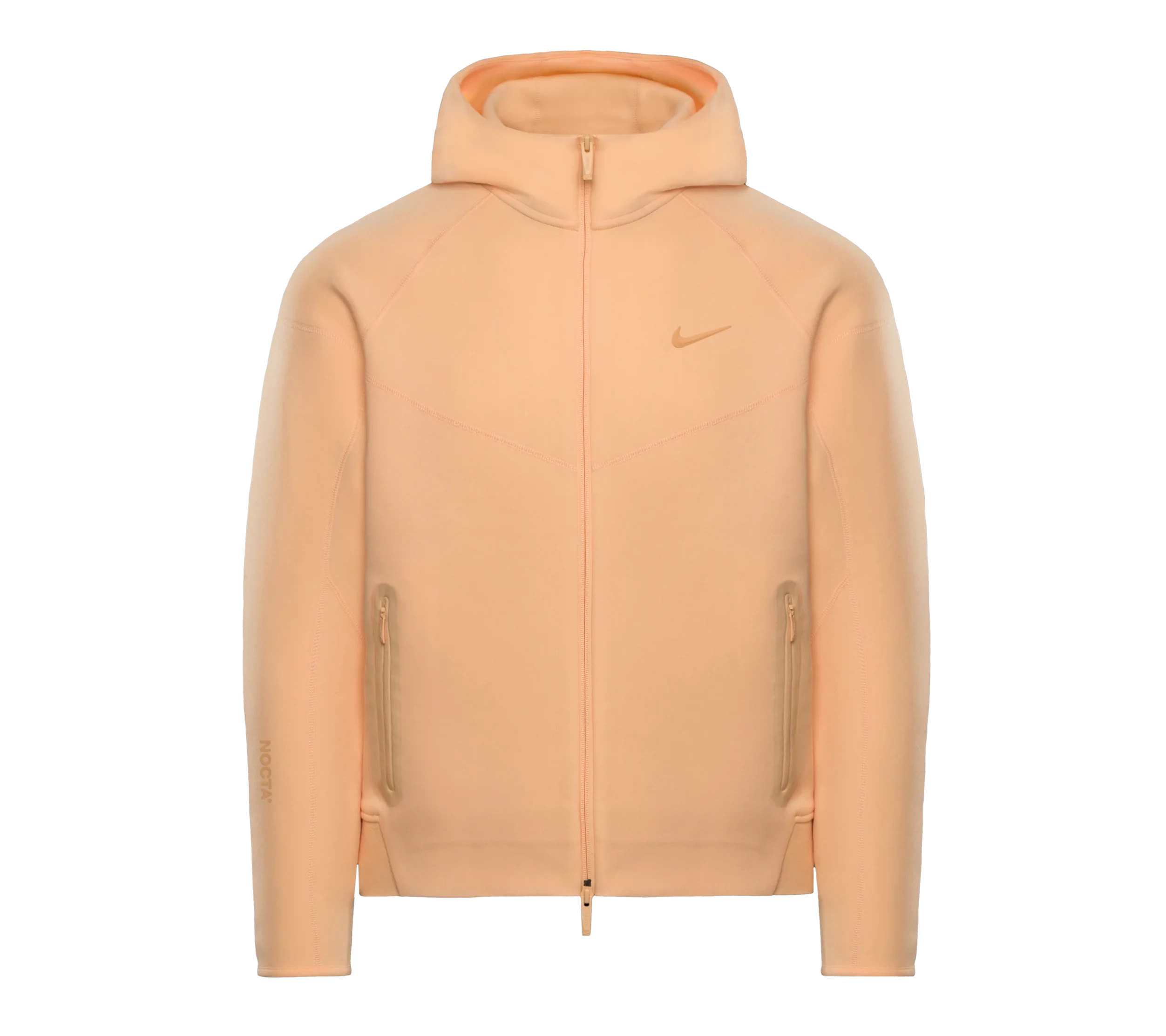 Nike x NOCTA NRG Tech Fleece Full Zip Hoodie Ice Peach
