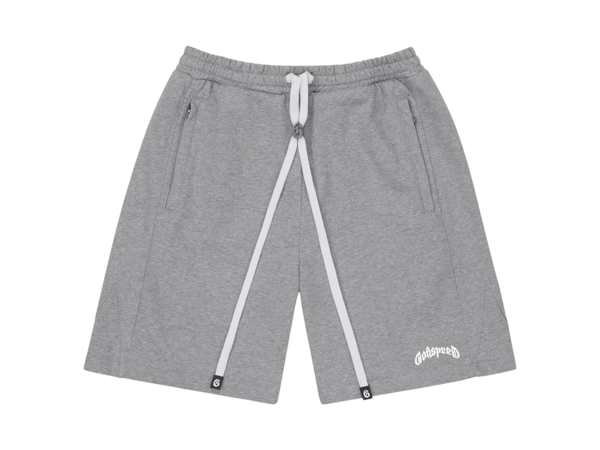Godspeed VITAL Terry Shorts Heather Grey/White