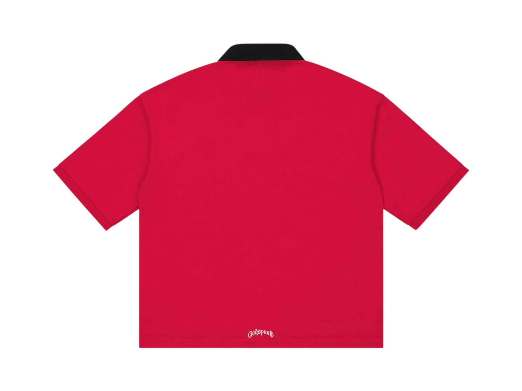 Godspeed Victor Minimal Crest Polo Red/Black