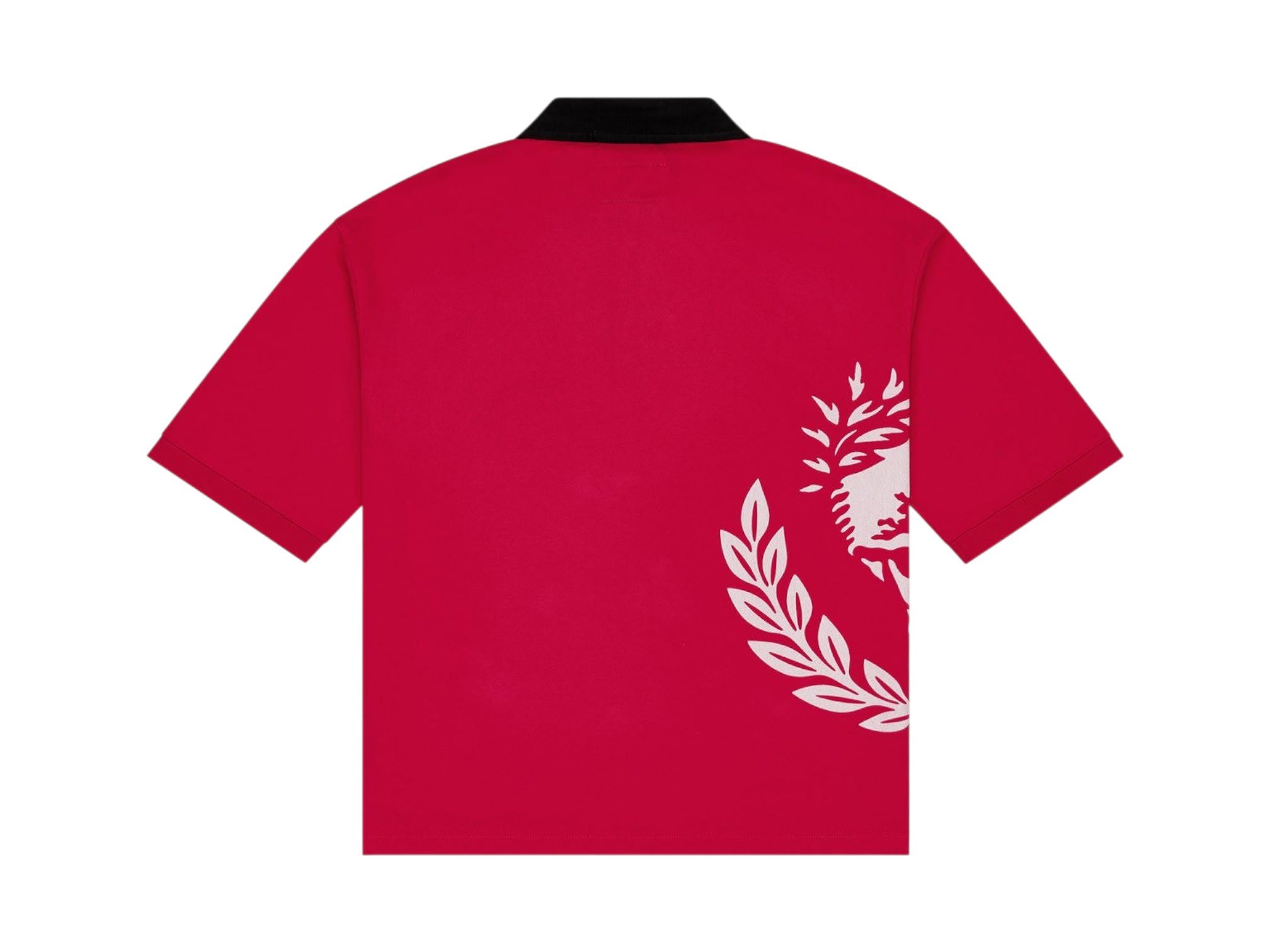 Godspeed Victor Oversized Crest Polo Red/Black