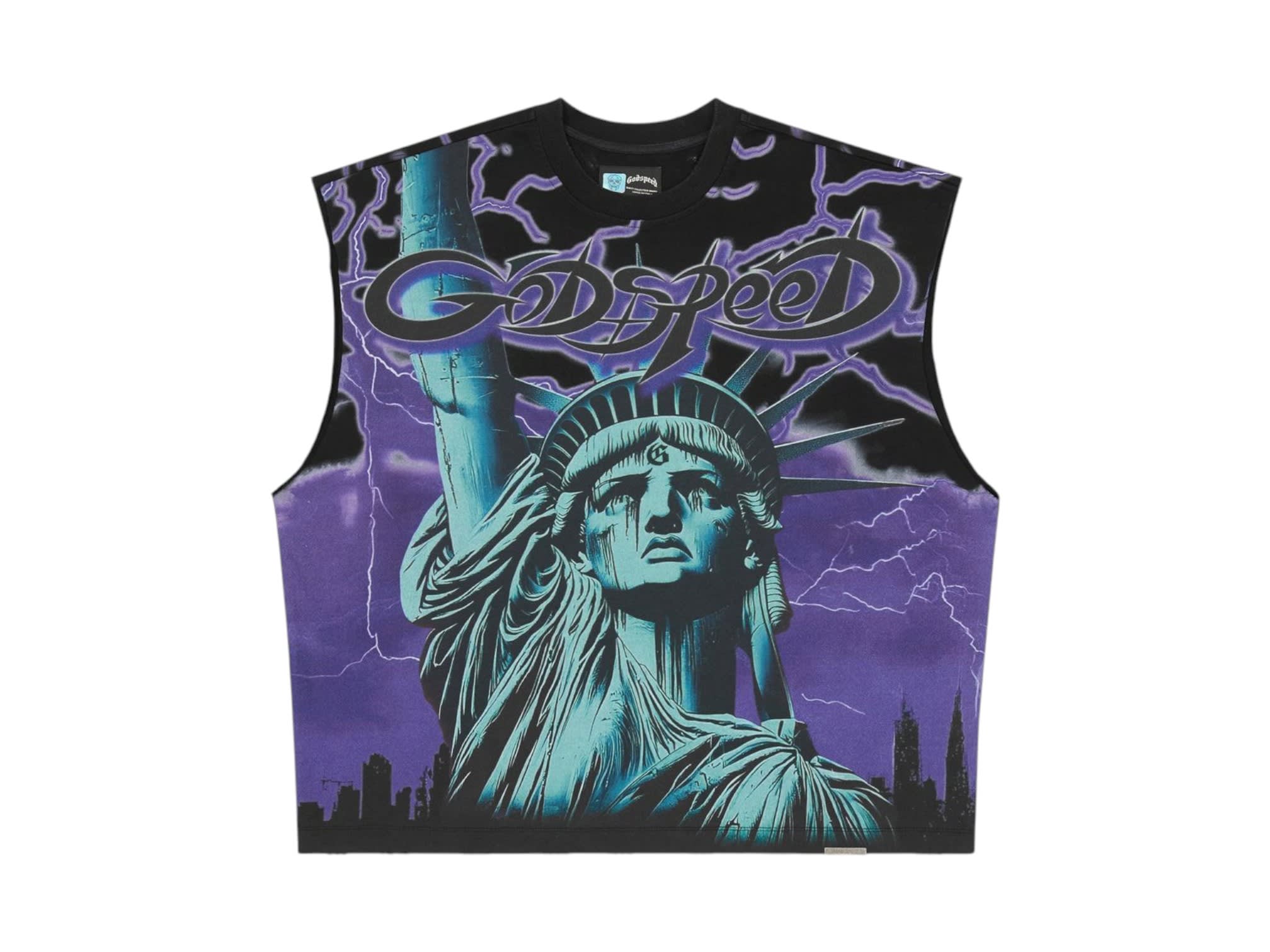 Godspeed Voltage Sleeveless T-Shirt Purple