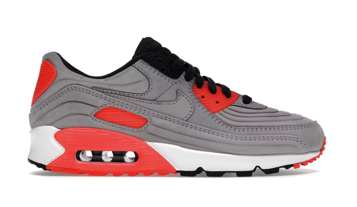 Nike Air Max 90 Night Silver Bright Crimson