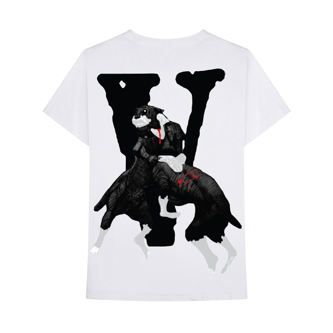 City Morgue x Vlone Dogs T-Shirt White