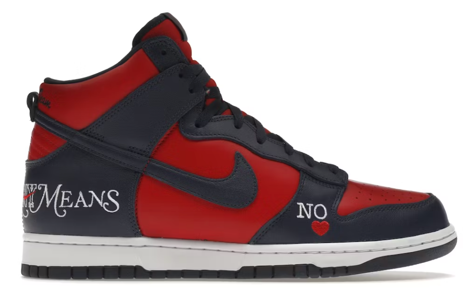Nike SB Dunk High Supreme By Any Means Navy