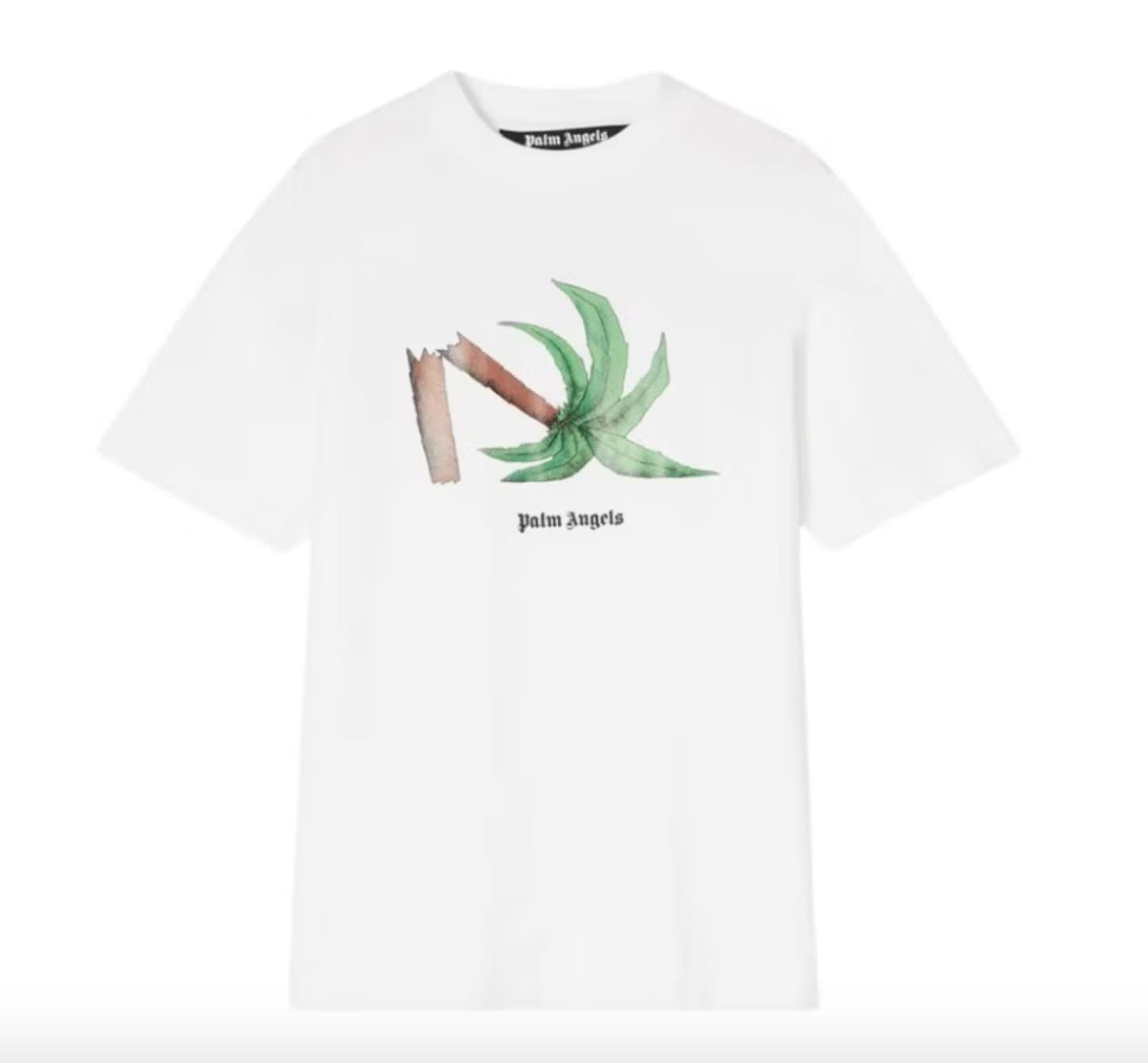 Palm Angels Broken Palm Classic T-Shirt White