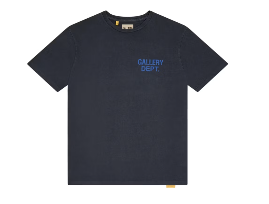 Gallery Dept. Souvenir T-Shirt Black/Blue