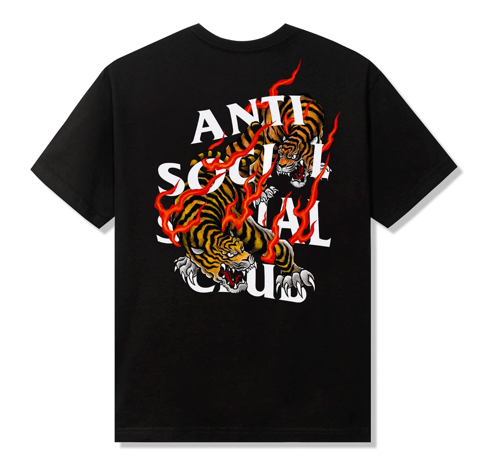 Anti Social Social Club Tiger Blood T-Shirt Black