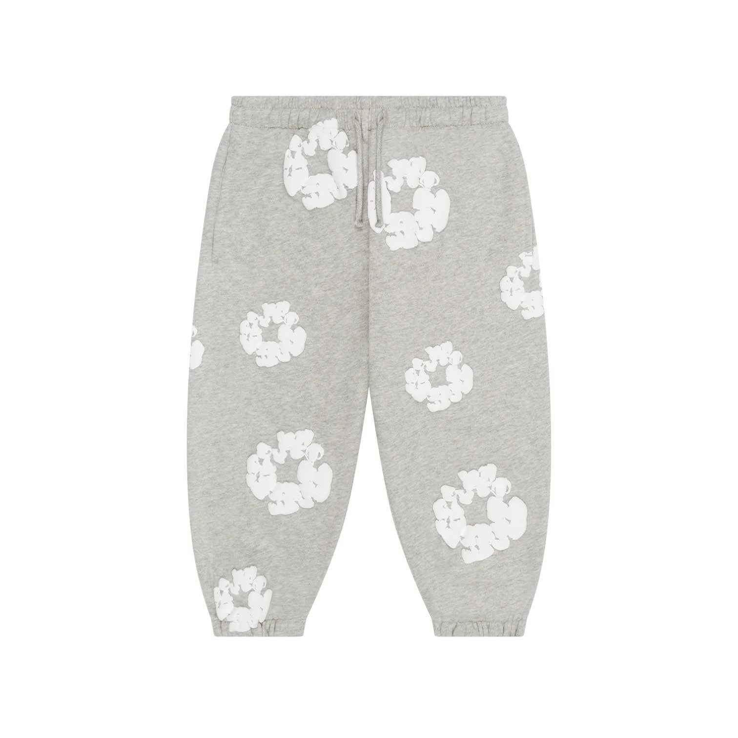 Denim Tears Cotton Wreath Sweatpants Grey (Kids)