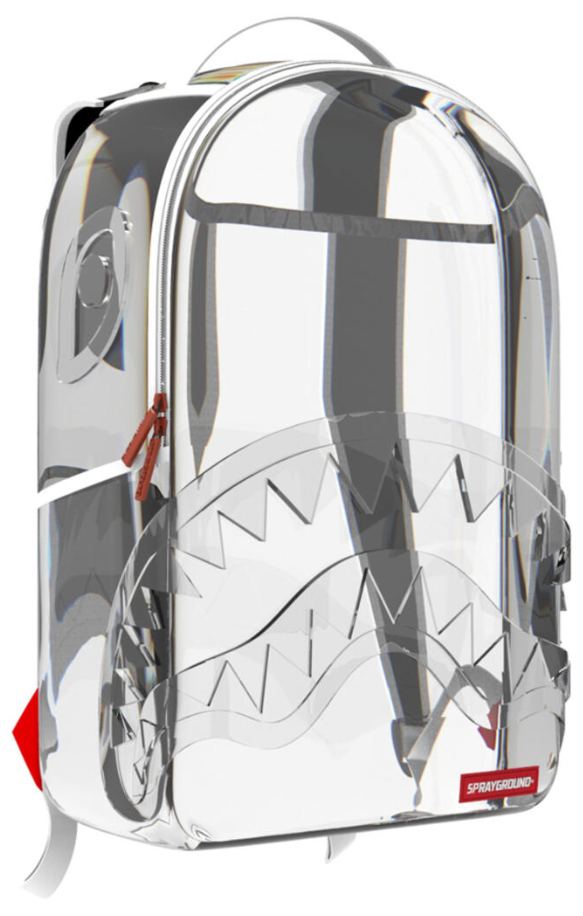 Sprayground Sharkmouth Backpack Clear