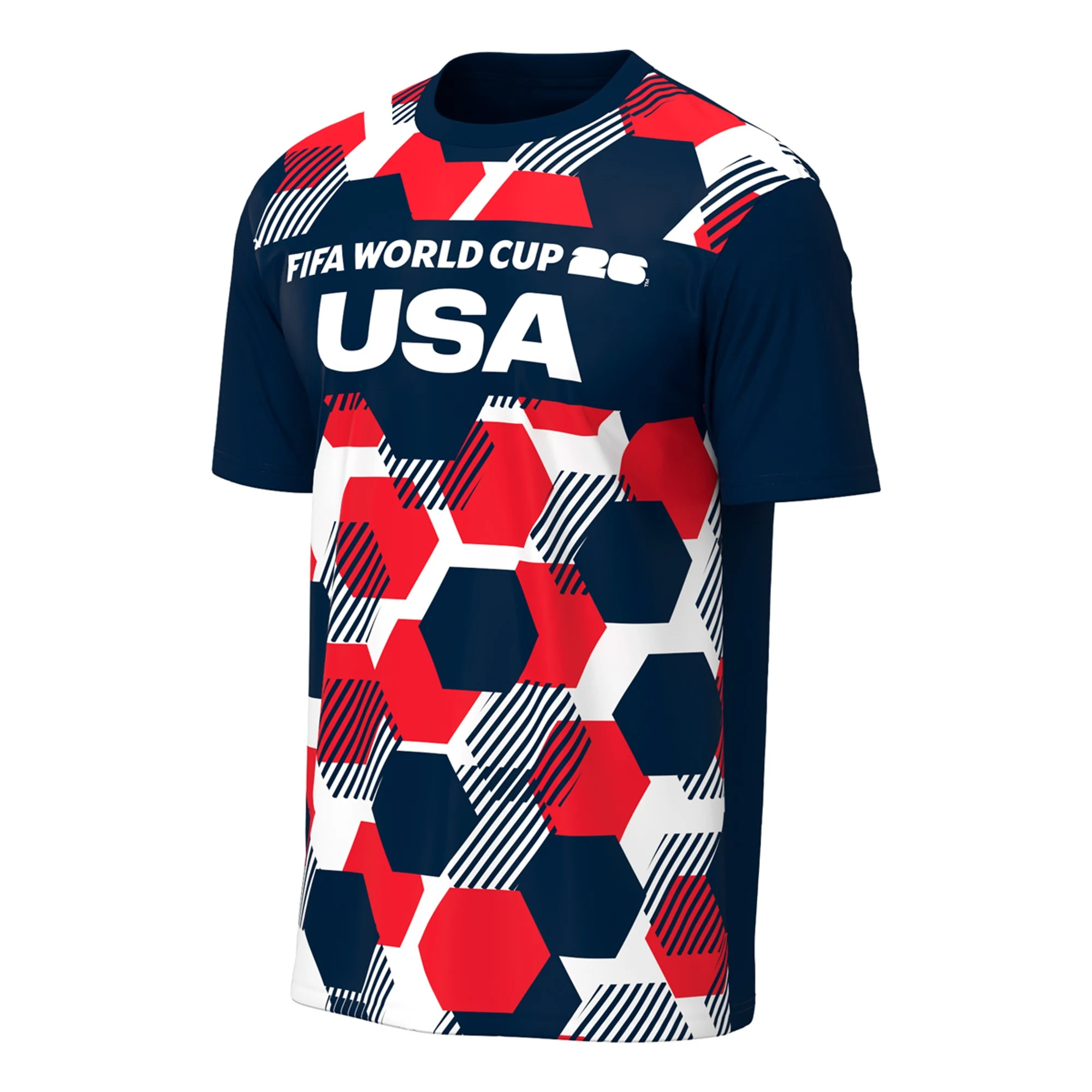 FIFA World Cup 2026 USA Soccer Jersey Navy/Red