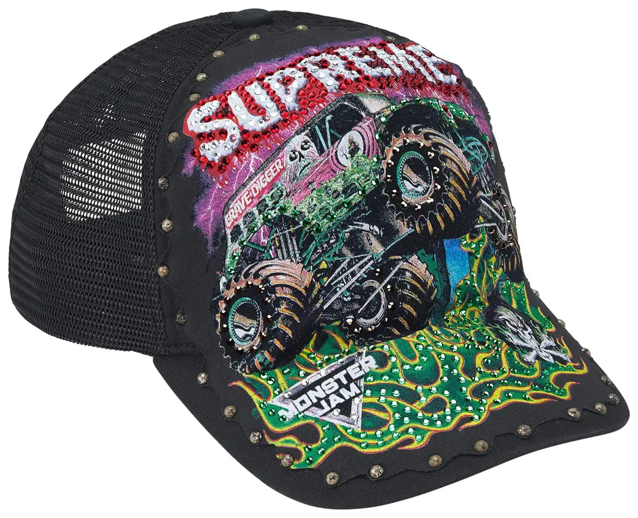 Monster Jam Grave Digger Mesh Back 5-Panel