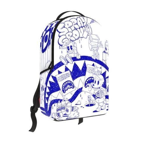 Sprayground Money Boys Poster Doodle Backpack