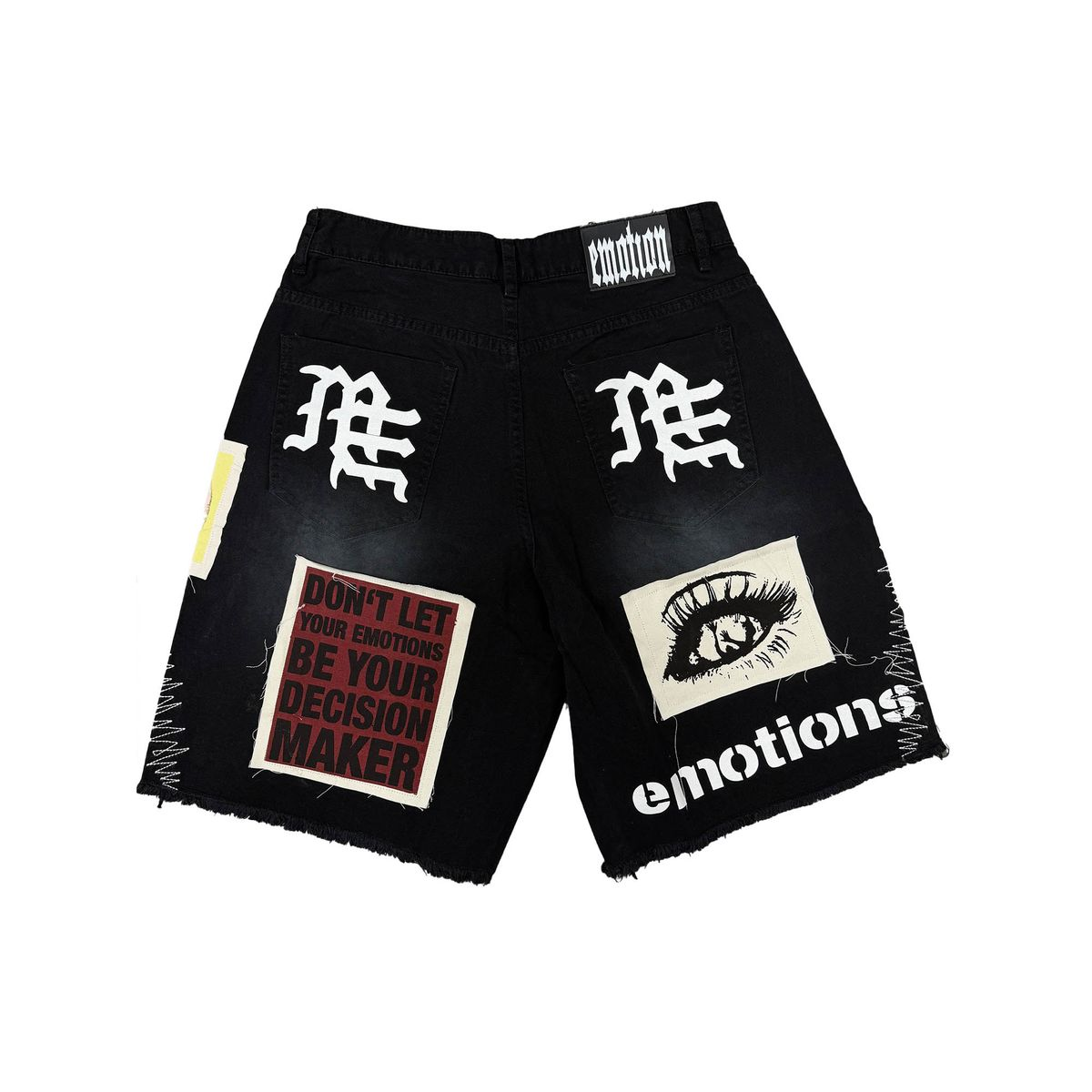 Mixed Emotion Chaos Carpenter Shorts Black