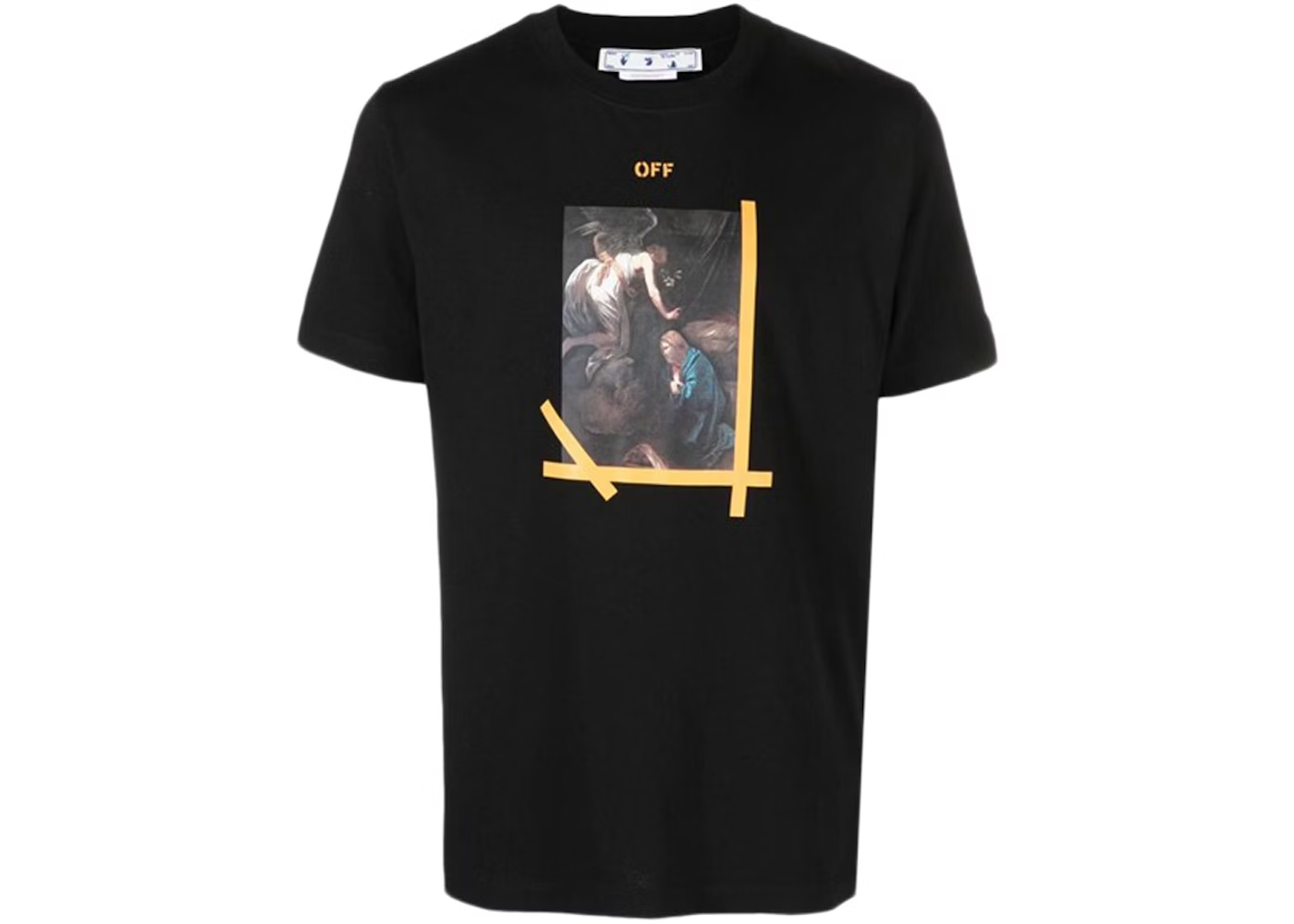 OFF-WHITE Arrows Caravaggio Annunciation T-Shirt Black/Multi