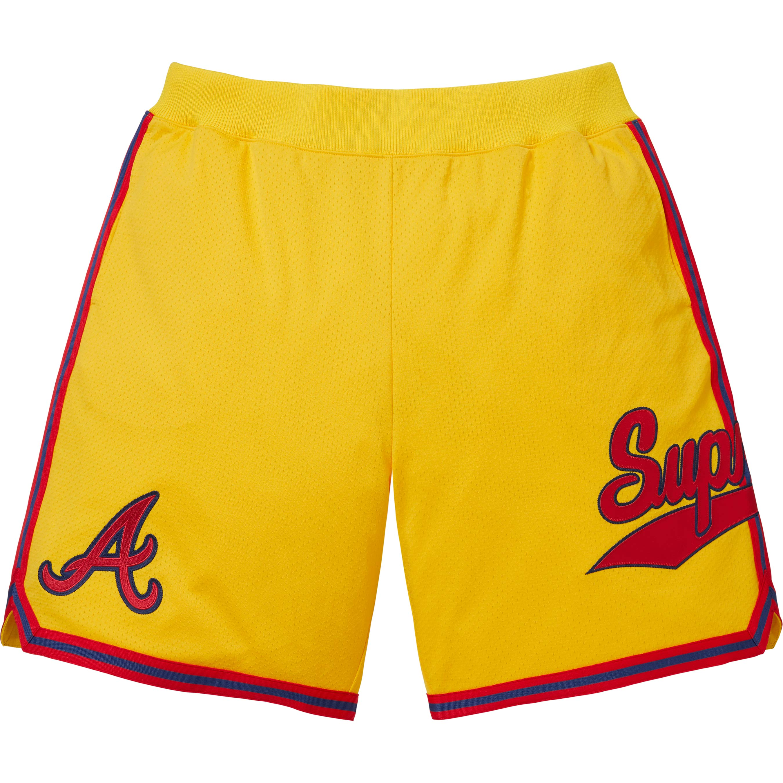 Supreme Mitchell & Ness Teams Basketball Short Yellow