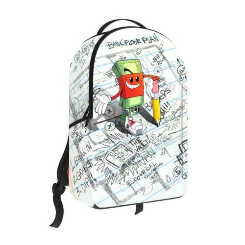 Sprayground Money Boy Pencil Doodle Backpack