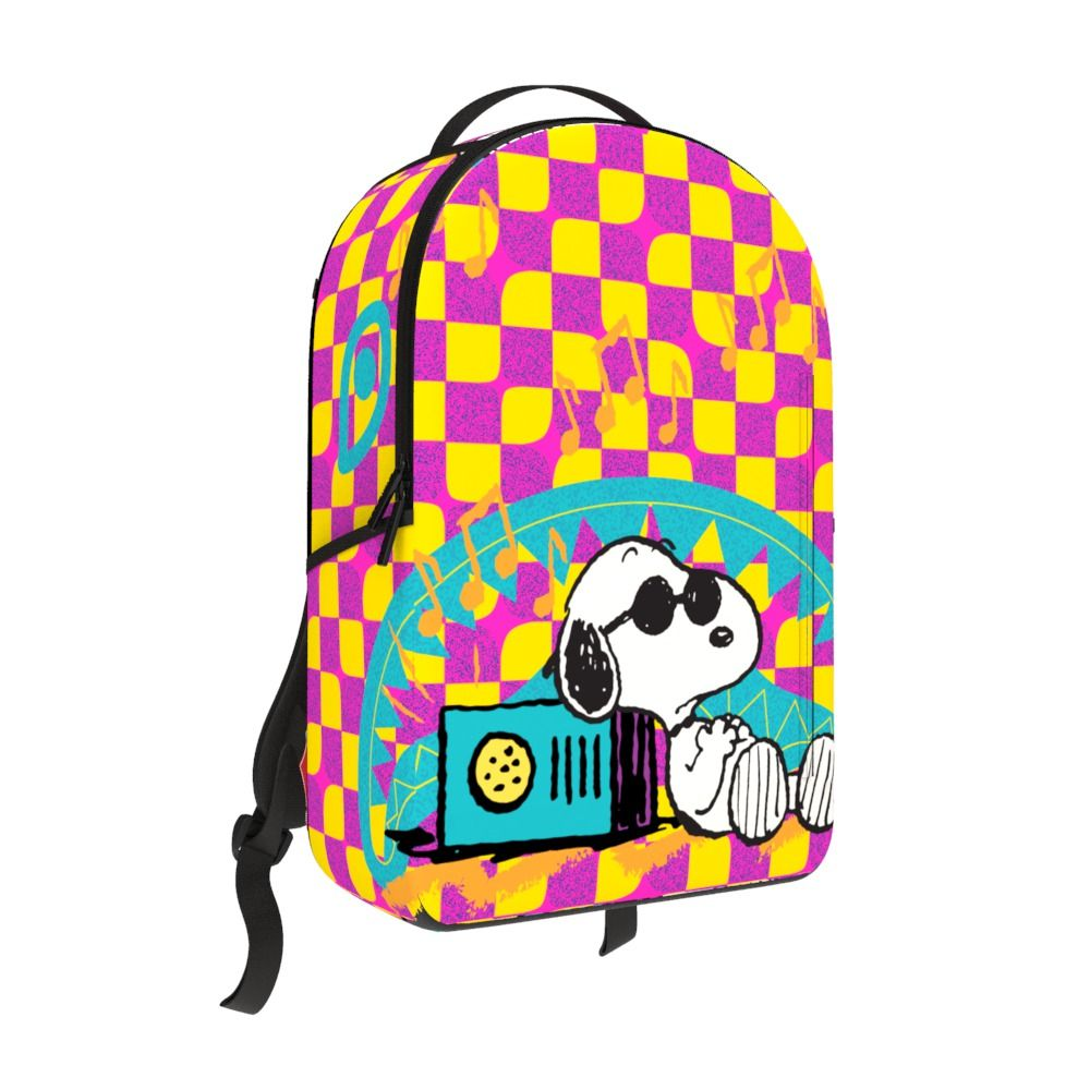 Sprayground Snoopy Shark Mount Chill Backpack Pink
